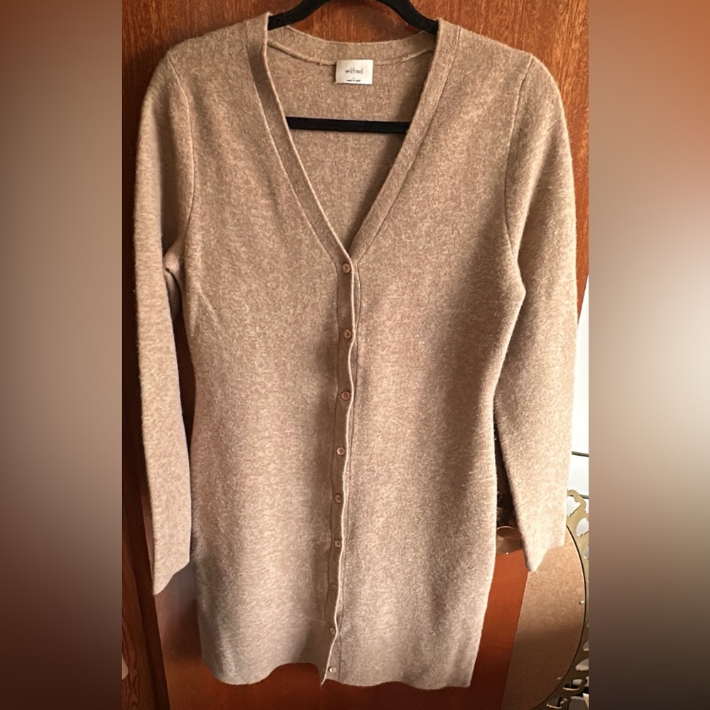 Cashmere blend sweater dress